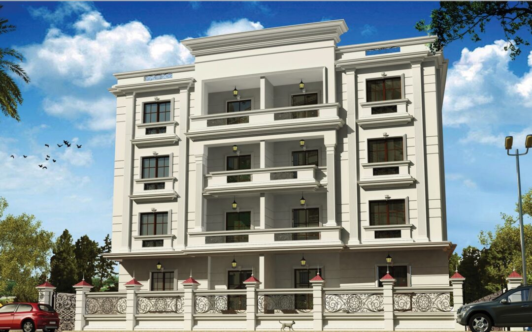 عمارة سكنية – المجاورة 3 المنطقة 8 – مدينة الشروق
