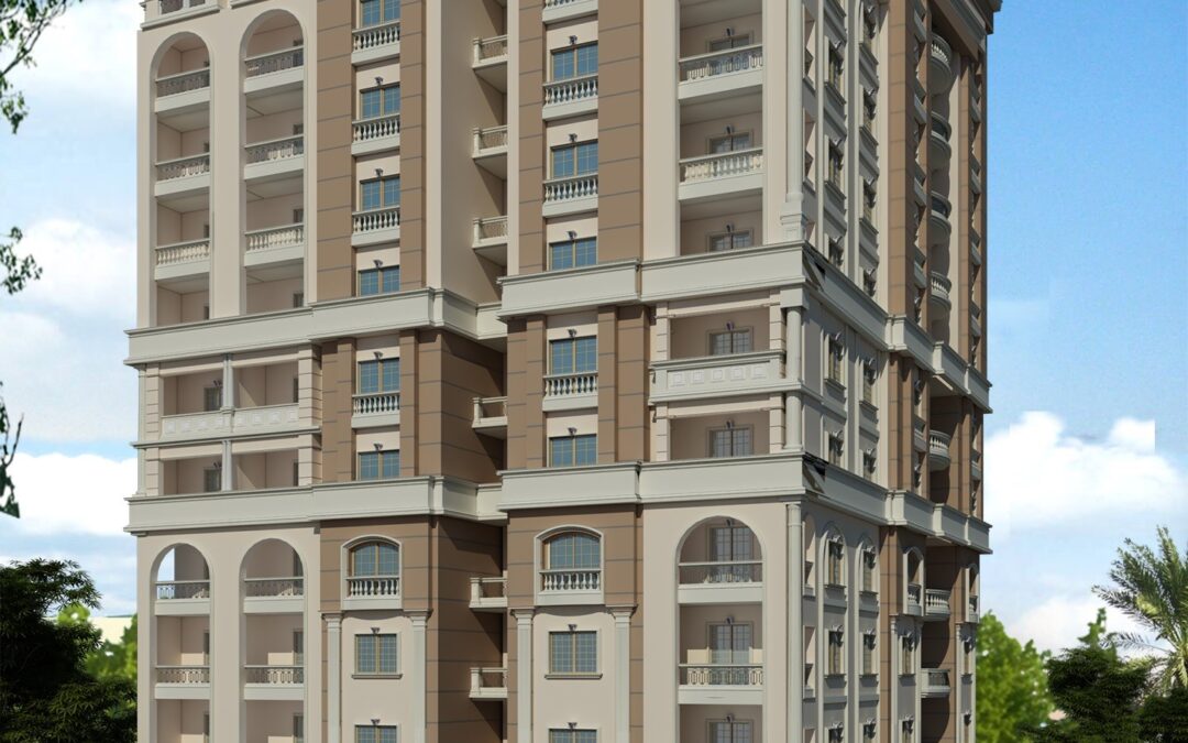 برج سكني – تقسيم ابو رجيلة – النزهة الجديدة