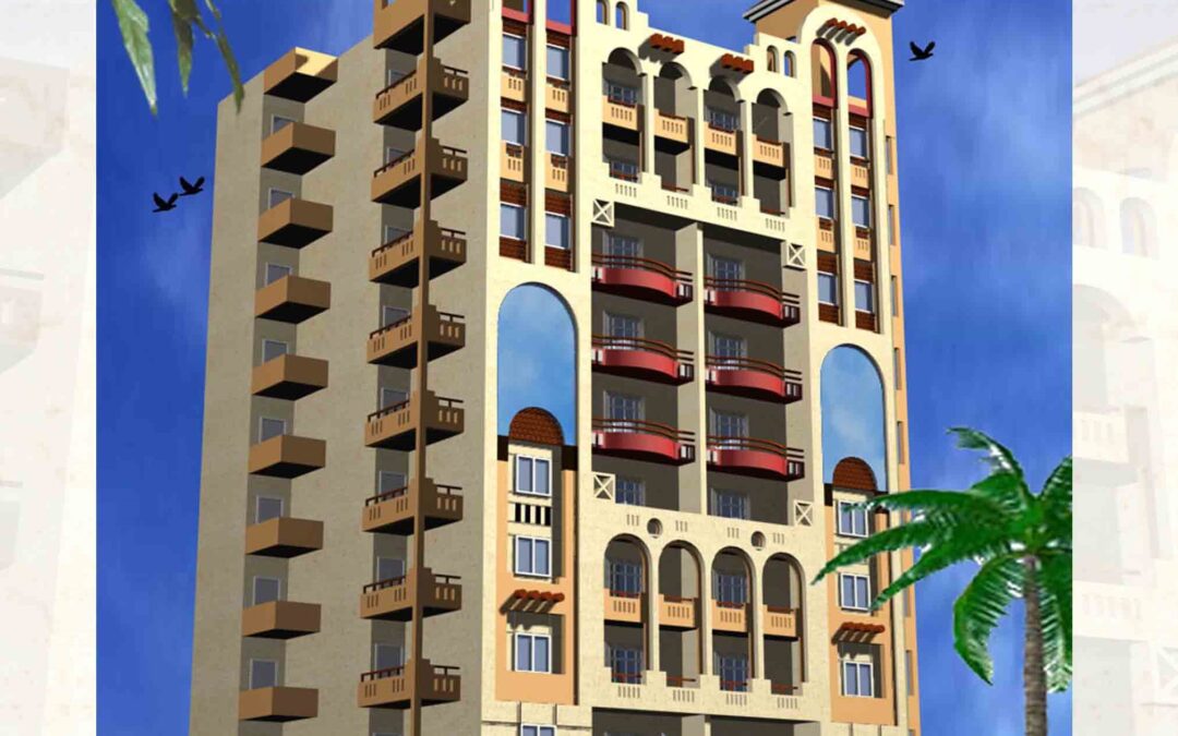 برج سكني – تقسيم النزهة – مصر الجديدة