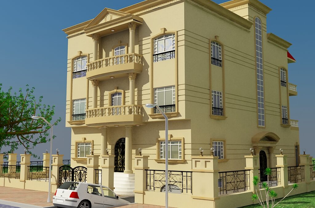 فيلا سكنية – الحي الثاني – التجمع الخامس – القاهرة الجديدة